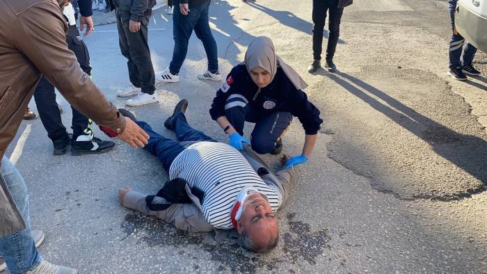 Otomobilin Çarptığı Yaya Ağır Yaralandı