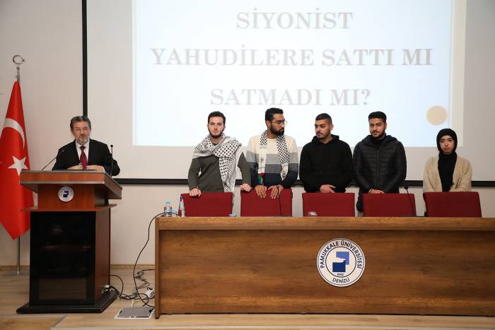 Kudüs’ün Önemi Ve Filistin Gerçeği Denizli’de Konuşuldu