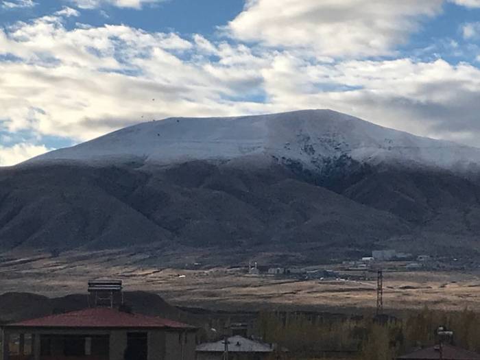 Iğdır’ın Yüksek Kesimleri Yeniden Beyaza Büründü