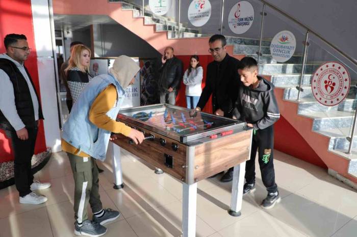 Ağrı’da Gençlik Ve Spor İl Müdürü’nden Doğubayazıt’ta Tesis Ziyareti