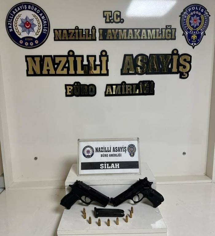 Nazilli’de Denetimlerde Çok Sayıda Silah Ele Geçirildi