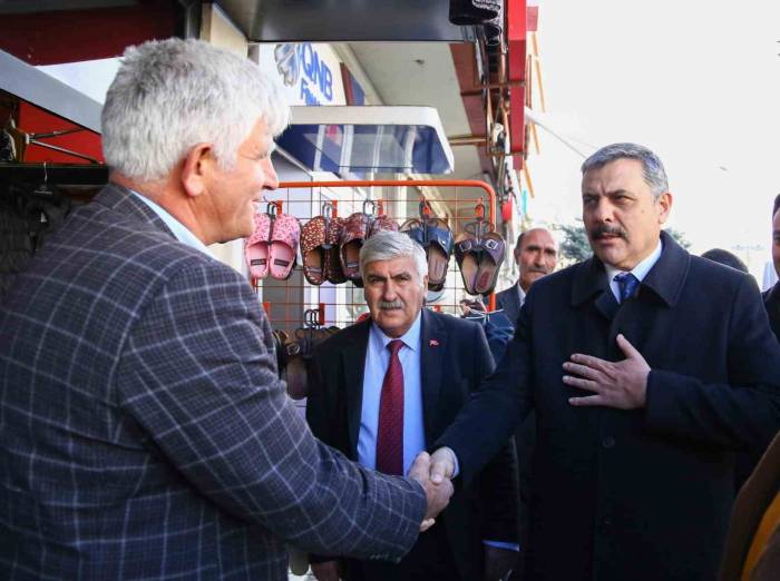 Vali Çiftçi’den Horasan’a Ziyaret