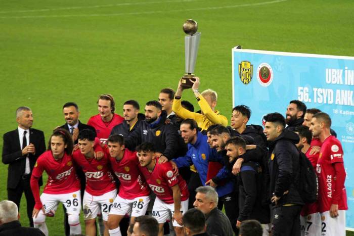 56. Tsyd Ankara Kupası’nın Sahibi Mke Ankaragücü Oldu