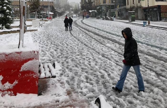 Bolu’da Eğitime Kar Engeli