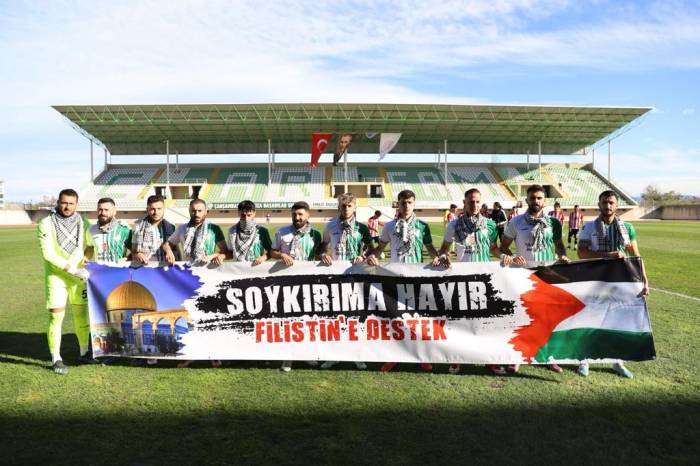 Çarşambaspor’dan Filistin’e Destek