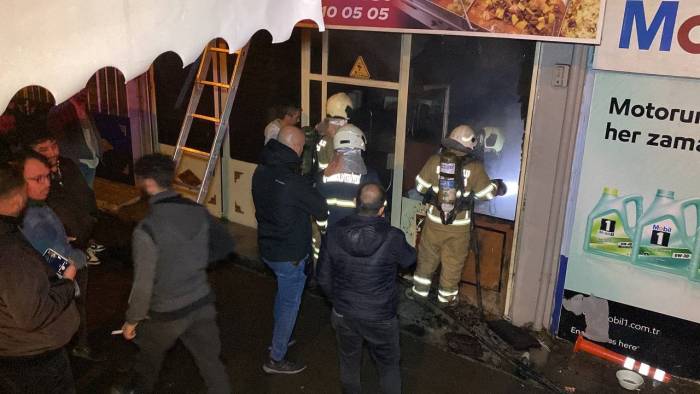 Sanayi Sitesinde Korkutan Yangın