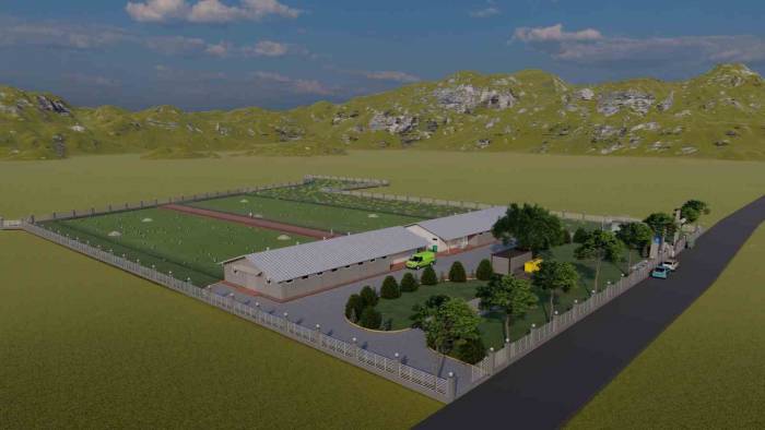 Büyükşehir Belediyesi Elmalı’ya Serbest Gezen Tavuk Çiftliği Kuruyor