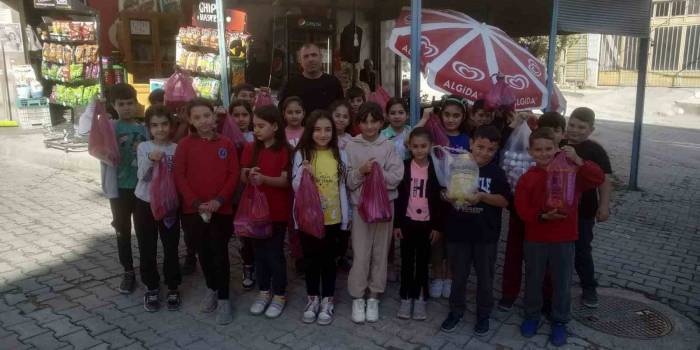 Öğrencilerden İhtiyaç Sahibi Ailelere Anlamlı Yardım