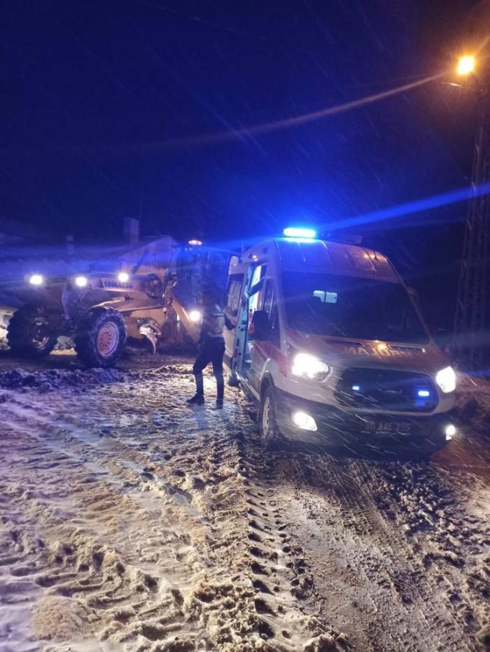 Kars’ta Hasta Kurtarma Operasyonu