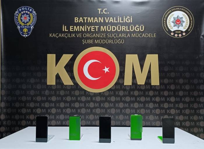 Batman’da Kaçakçılık Operasyonu: 9 Gözaltı