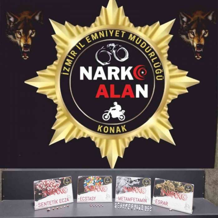 Konak Narkoalan Ekipleri Zehir Tacirlerine Göz Açtırmıyor