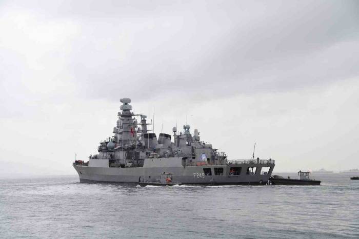 Tcg Oruçreis Modernizasyonu Sonrası İlk Kontrol Seyrini Gerçekleştirdi