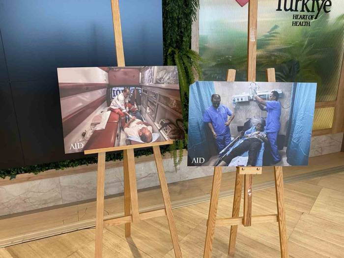 Çam Ve Sakura Şehir Hastanesi’nde "Gazzeli Masumların Sessiz Çığlığı" İsimli Fotoğraf Sergisi Açıldı