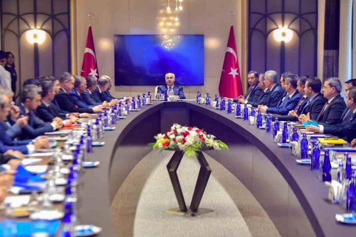 İl İdare Şube Başkanları Toplantısı Vali Köşger’in Başkanlığında Gerçekleştirildi