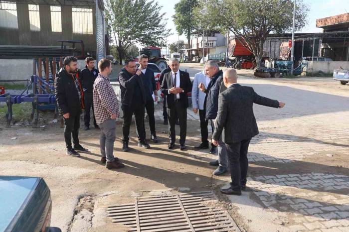 Başkan Kaplan Sanayi Esnafı İçin Kolları Sıvadı