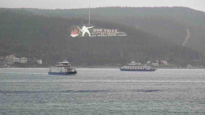 Gökçeada Ve Bozcaada’ya Yarınki Tüm Feribot Seferleri İptal Edildi