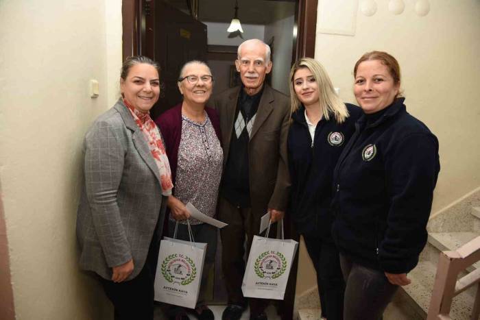 İncirliova’da Emekli Öğretmenler Unutulmadı