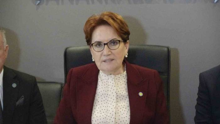 İyi Parti Genel Başkanı Akşener: