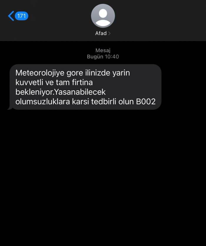 Saatte 100 Kilometre Hızla Esecek Afad Ve Valilik Uyardı