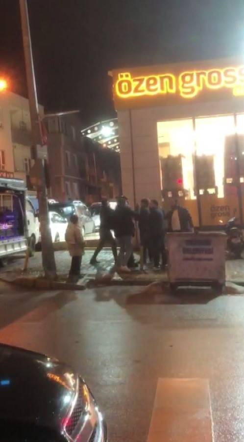 Pazarcıların Yer Kavgası Kamerada
