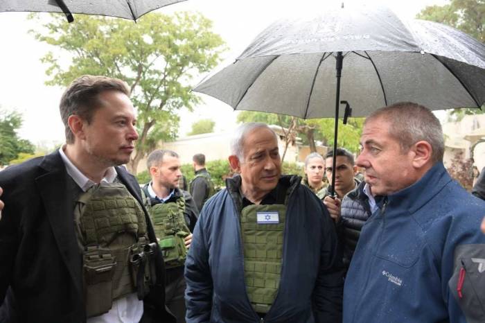 Elon Musk, Netanyahu İle Kfar Aza Beldesini Gezdi