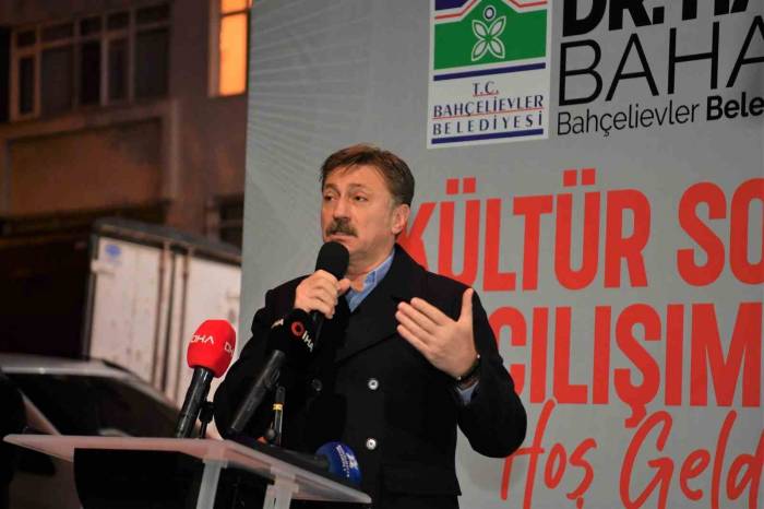 Bahçelievler’de Kültürün Sanatla Buluştuğu Sokak Açıldı