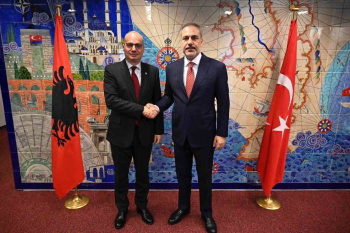 Bakan Fidan, Arnavut Ve Estonyalı Mevkidaşları İle Görüştü