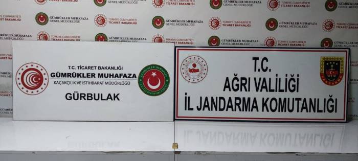 Ağrı’da 1 Kilo 152 Gram Kaçak Altın Ele Geçirildi