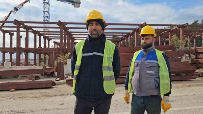 Nurdağı’nda 9 Büyüklüğündeki Depreme Dayanıklı 72 Yataklı Hastanenin İnşaatı Sürüyor