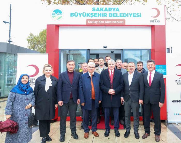 Başkan Yüce: “Kızılay’a Desteğimiz Her Zaman Sürecek”