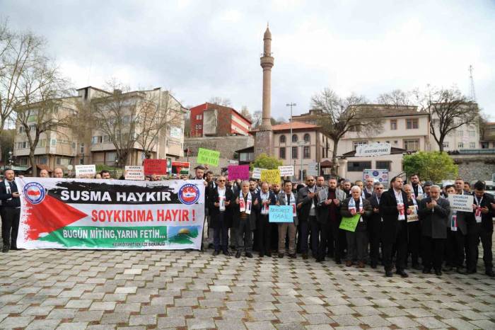 Kavak’ta İsrail’e Büyük Öfke