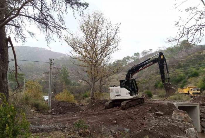 Marmaris Turgut Mahallesi Taşkınlardan Korunacak