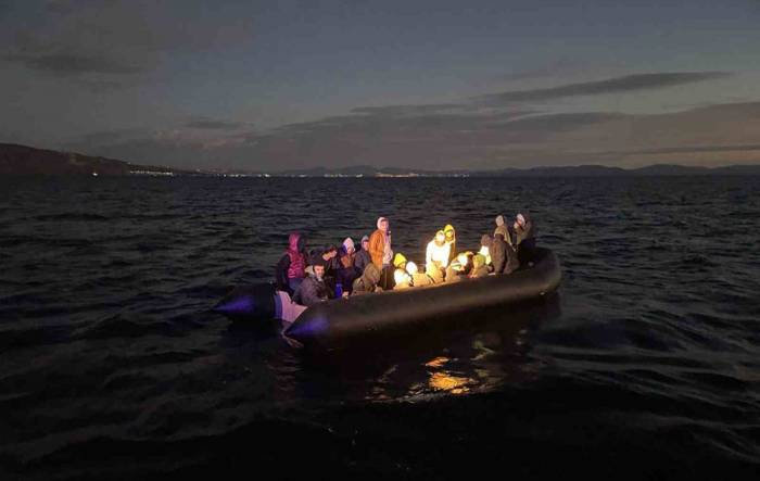 Datça’da 43 Düzensiz Göçmen Yakalandı, 28 Göçmen Kurtarıldı