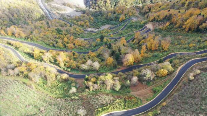 Mesudiye-akpınar Yolu Asfaltlandı