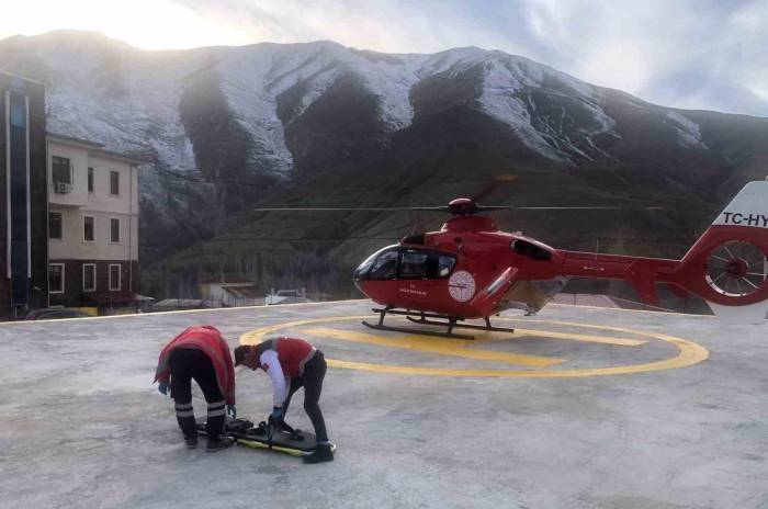 Van’da 2023 Yılında 164 Hasta Ambulans Helikopterle Taşındı