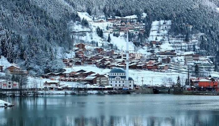 Uzungöl’den Kar Manzaraları