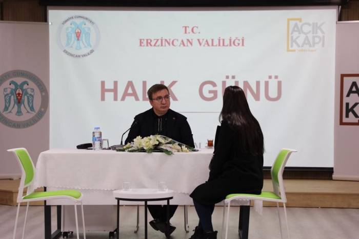 Vali Aydoğdu, “Halk Günü” Toplantısında Vatandaşları Dinledi