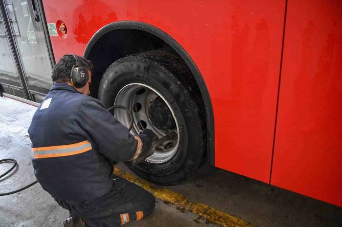 Ego Genel Müdürlüğü Otobüsleri Kış Şartlarına Hazırladı