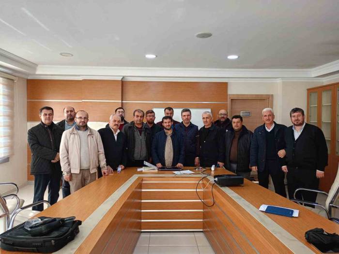 İl Müftüsü Güneş Hizmet İçi Eğitim Alan Din Görevlileri İle Buluştu