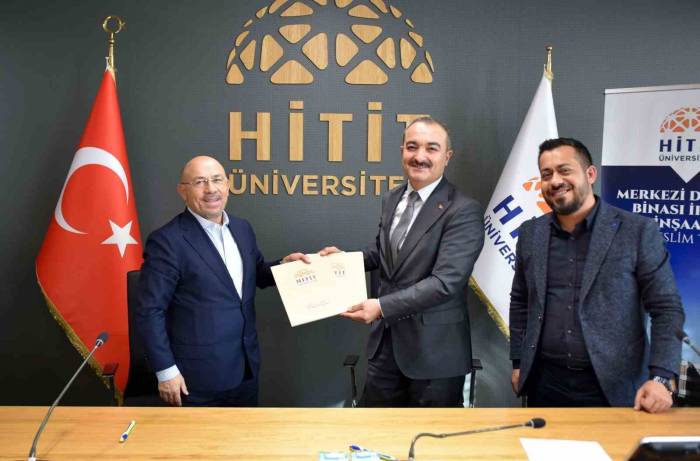 Hitit Üniversitesi Kuzey Kampüsü Yer Teslimi Yapıldı