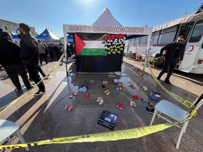 Kilis’te Filistinliler İçin Yardım Etkinliği Düzenlendi