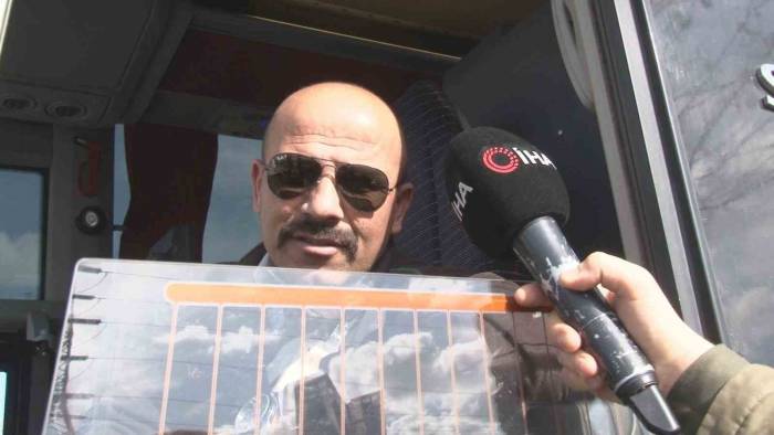 Aşti’de Yolcu Otobüslerine Kış Lastiği Denetimi