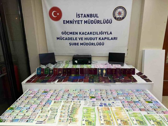 İstanbul’da Sahte Pasaport Operasyonu: 6 Şüpheli Tutuklandı