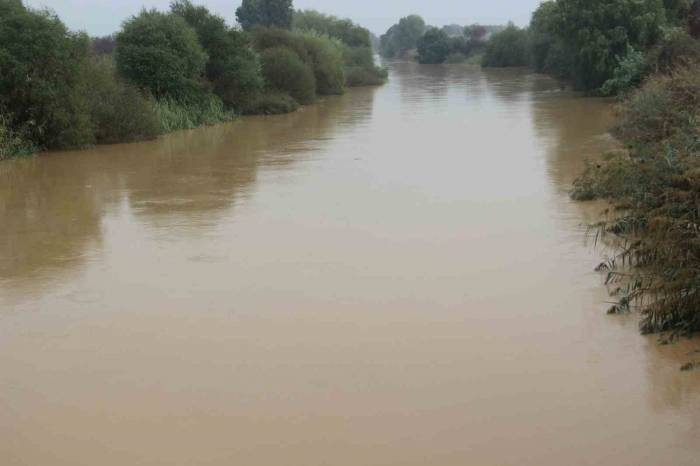 Menderes Nehri’ndeki Su Seviyesi Eski Haline Geri Döndü