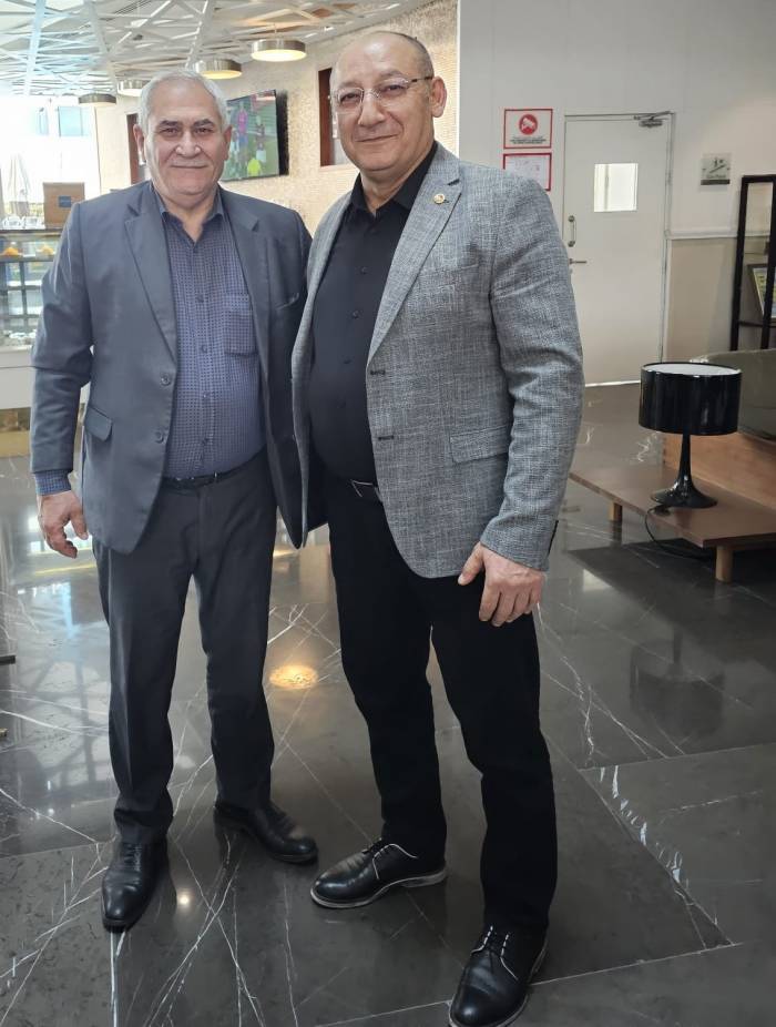 Türkiye Halter Federasyonu Başkanı Talat Ünlü, Jalood Ve Conflitti İle Görüştü