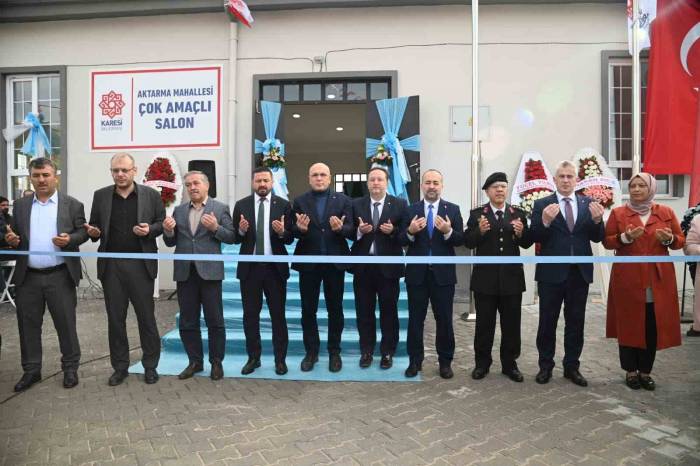 Aktarma Mahallesi Köy Konağı Açıldı