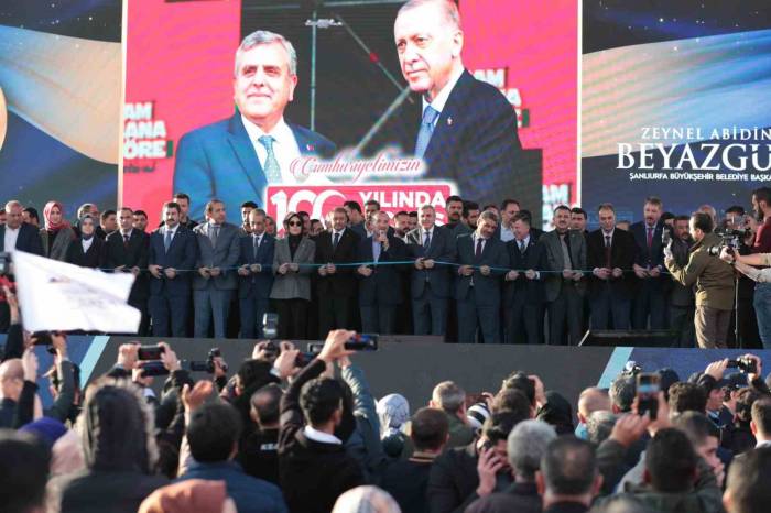 Cumhuriyet’in 100’üncü Yılında 100 Projenin Açılışı Yapıldı