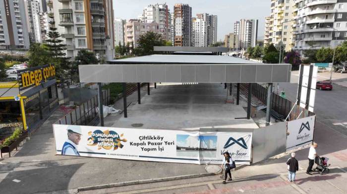 ‘Çiftlikköy Kapalı Pazar Yeri’ Projesinde Sona Gelindi