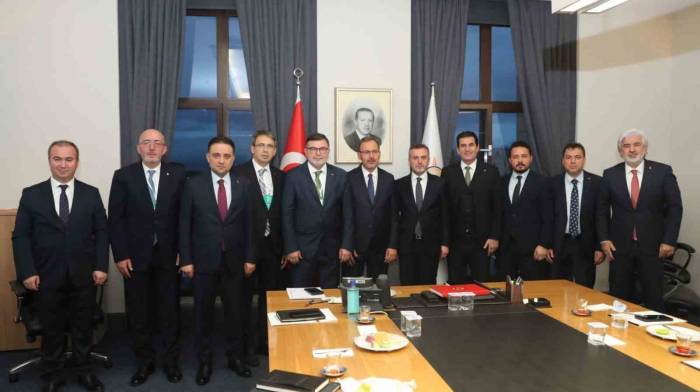 Ak Parti İl Başkan Güngör, Ankara’da Önemli Temaslarda Bulundu