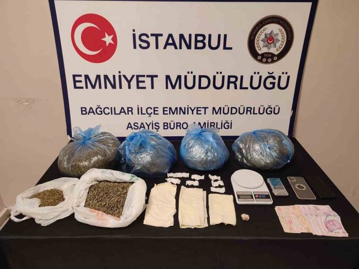 Bağcılar’da Uyuşturucu Denetimi: 4 Kilo 330 Gram Bonzai Ele Geçirildi